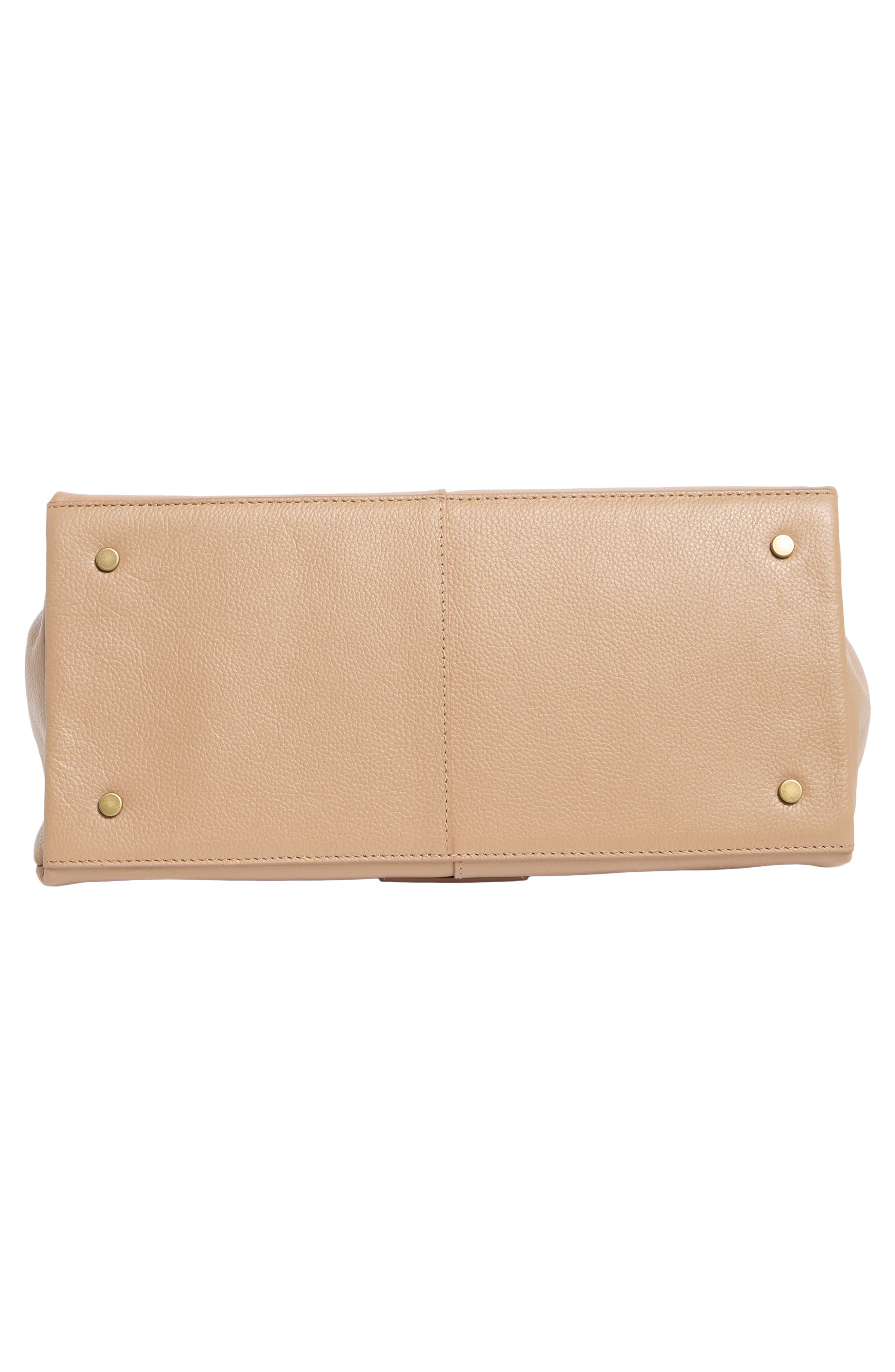 Lucky Brand Sue Leather Shoulder Bag, Alternate, color, Tuscany Cow Pdm