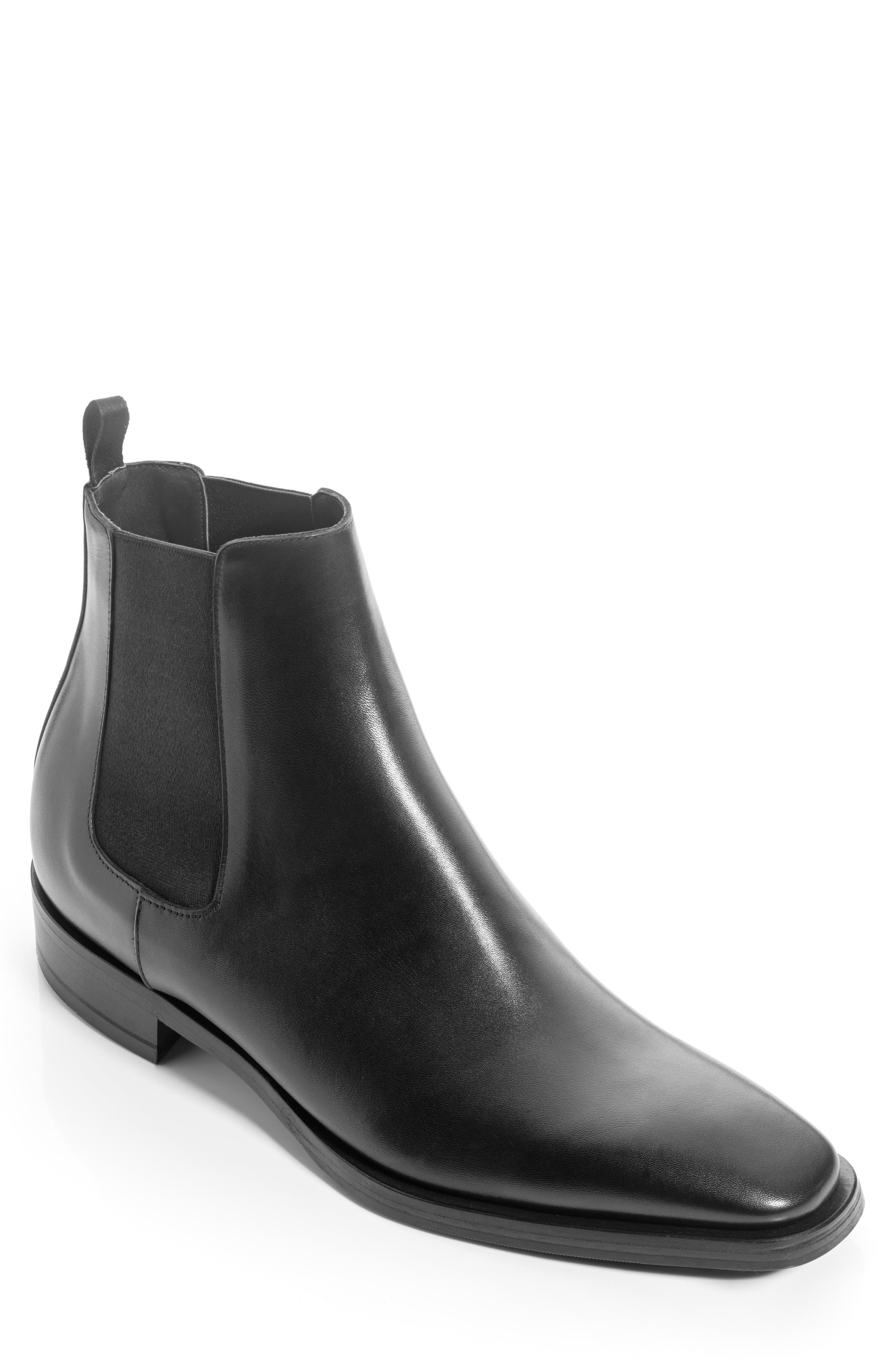 TO BOOT NEW YORK Christophe Chelsea Boot, Main, color, Black