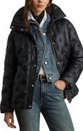 Lauren Ralph Lauren Monogram Quilted Puffer Jacket