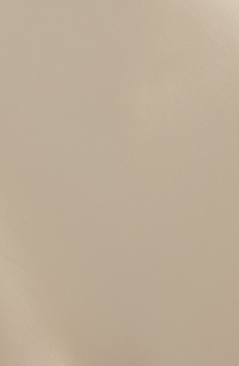 Saylor Serefina Beaded Sleeveless Satin Gown, Alternate, color, Butter