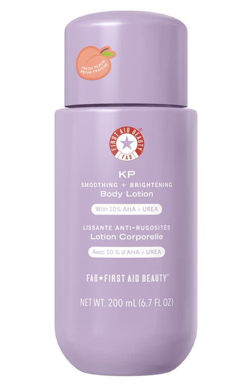 First Aid Beauty Kp Smoothing + Brightening Body Lotion With 10% Aha + Urea
