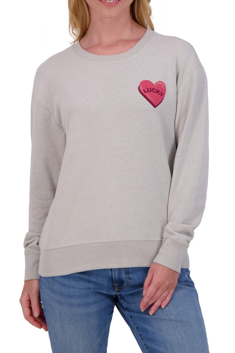 Long Sleeve Graphic T-Shirt, Main, color, LIGHT HEATHER GREY