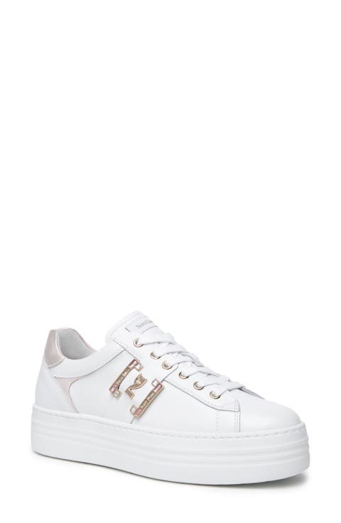 Jewel Logo Platform Sneaker (Women)