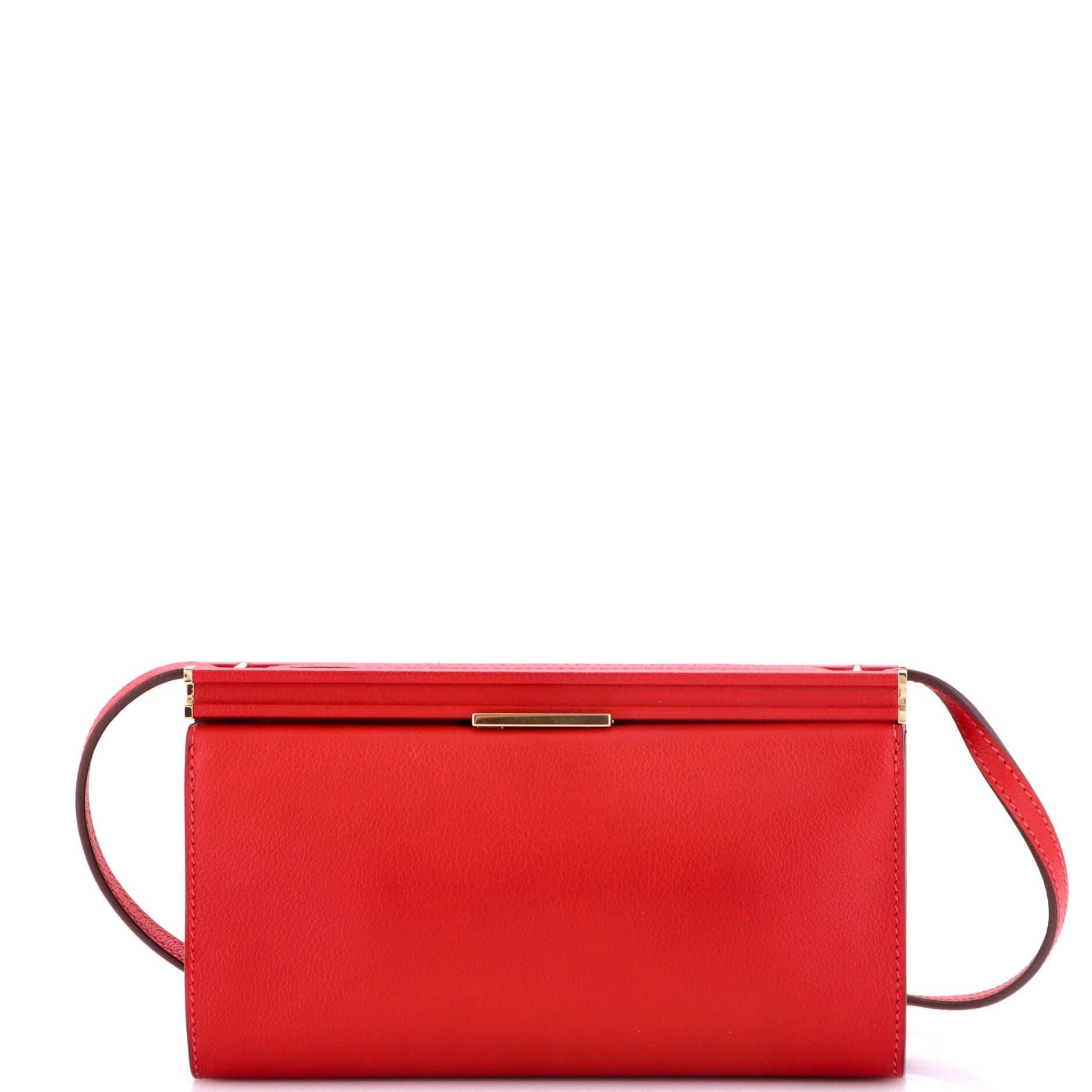 Clic-H Shoulder Bag Evercolor 21, Main, color, Rouge Piment