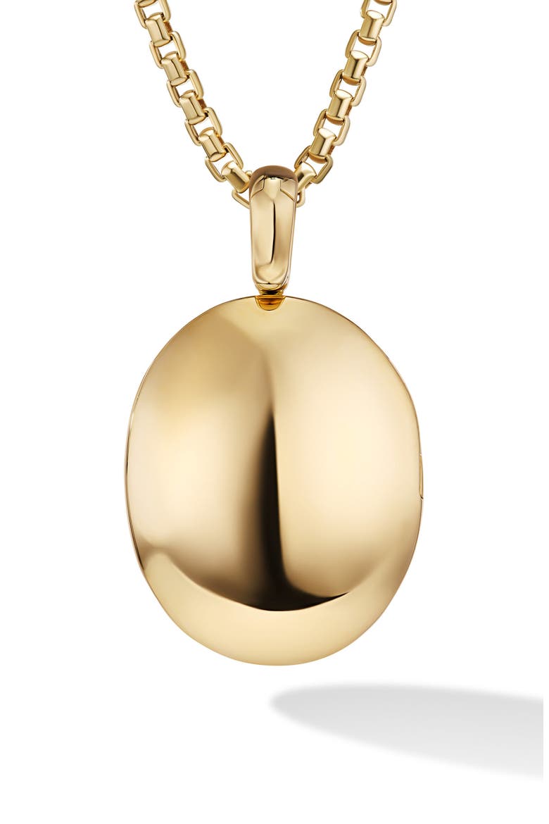 Sculpted Cable Locket, Alternate, color, 18K YELLOW GOLD
