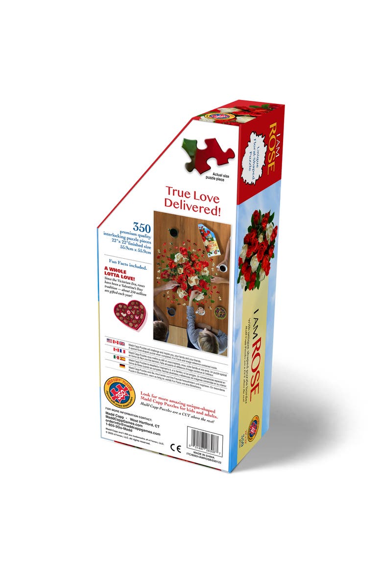 ROSE 350 Piece Jigsaw Puzzle, Alternate, color, Multicolored