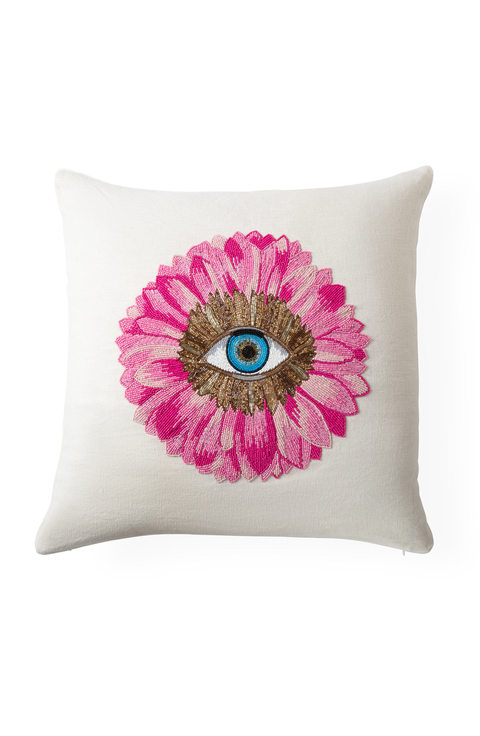 Petals Beaded Pillow