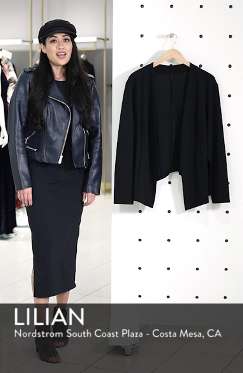 LEMON TART Jax Collarless Blazer, sales video thumbnail