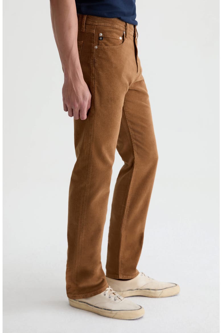 Everett Slim Straight Leg Corduroy Pants, Alternate, color, BRONZE BEAT