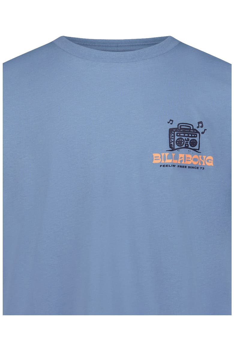 Kids' Beach Lizard Cotton Graphic T-Shirt, Alternate, color, MID BLUE