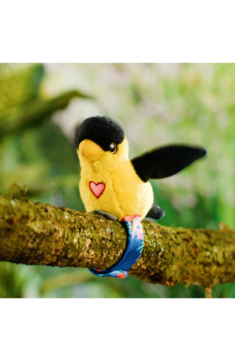 Happy Yappers Birds 2 Pack, Oriole and Red Parrot Interactive Plush Toy, Alternate, color, Multicolored