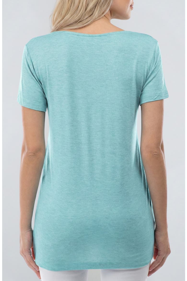 V-Neck T-Shirt, Alternate, color, BLUE RADIANCE