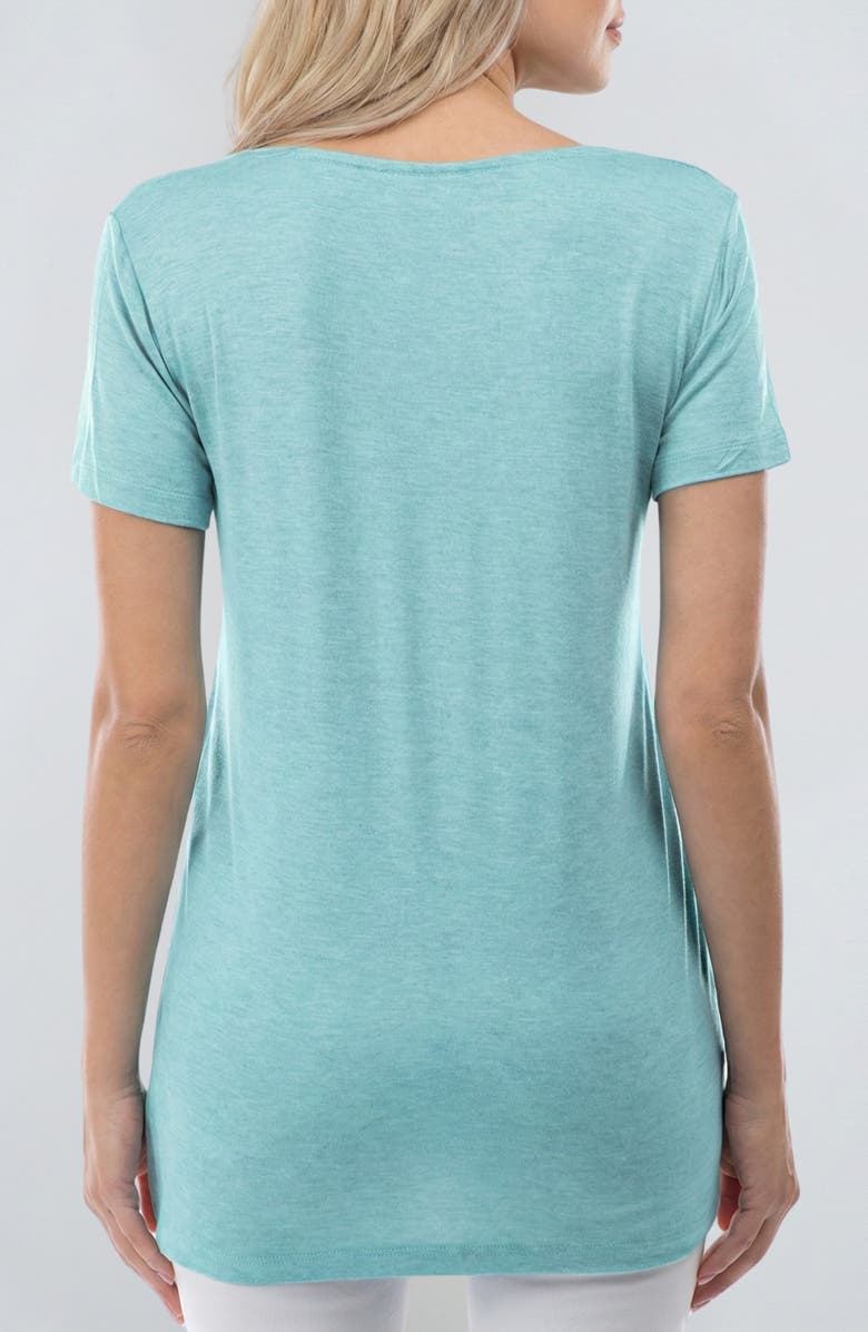 APNY V-Neck T-Shirt, Alternate, color, Blue Radiance