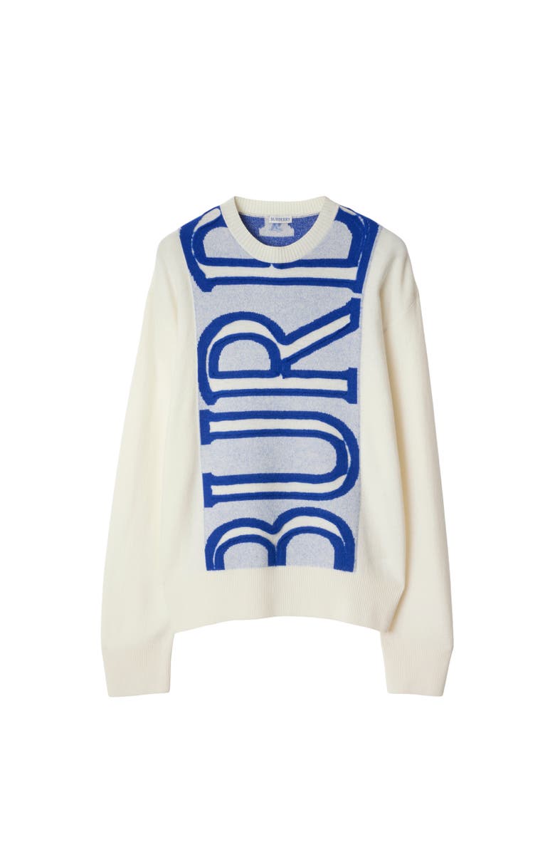 Burberry Logo Wool Sweater, Alternate, color,