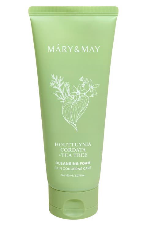 Houttuynia Cordata + Tea Tree Cleansing Foam
