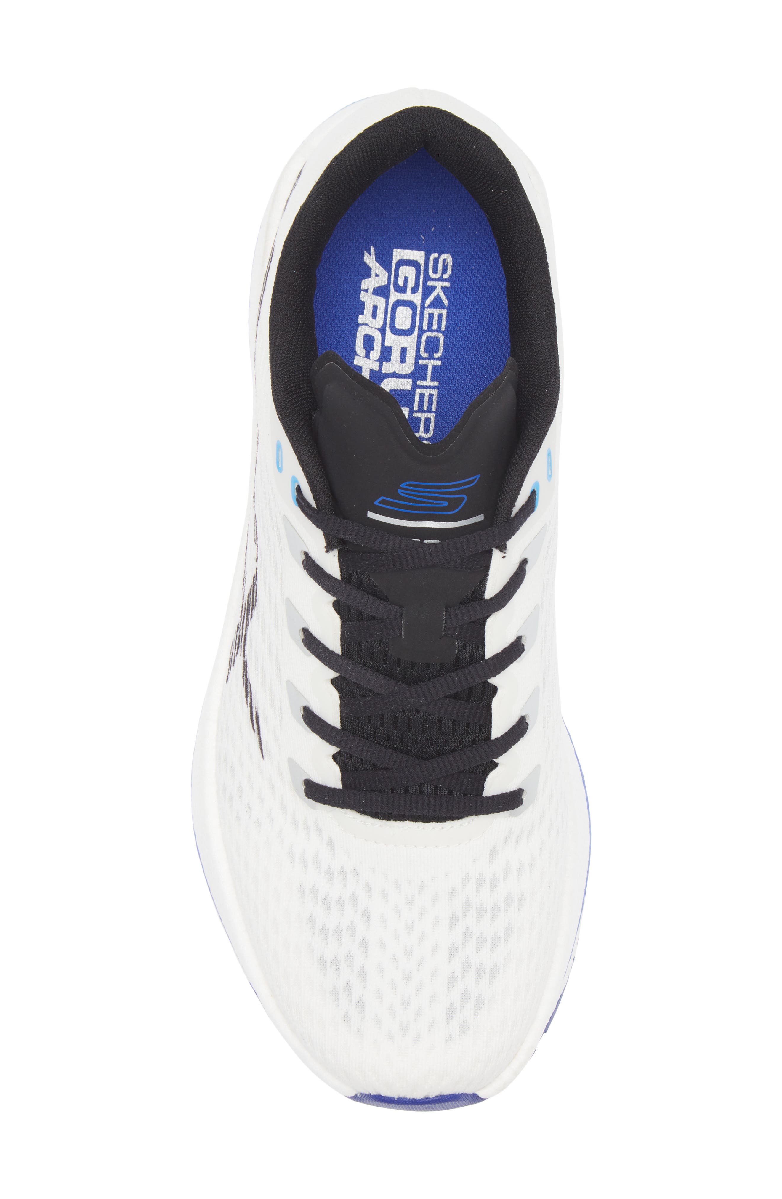 GO RUN Razor 5 Running Shoe, Alternate, color, WHITE/ BLUE