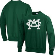 Champion Men's Champion Green Michigan State Spartans Vault Logo Reverse Weave Pullover Sweatshirt