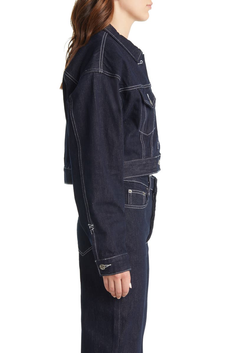 Ksubi Billie Zenith Nonstretch Denim Trucker Jacket, Alternate, color, 