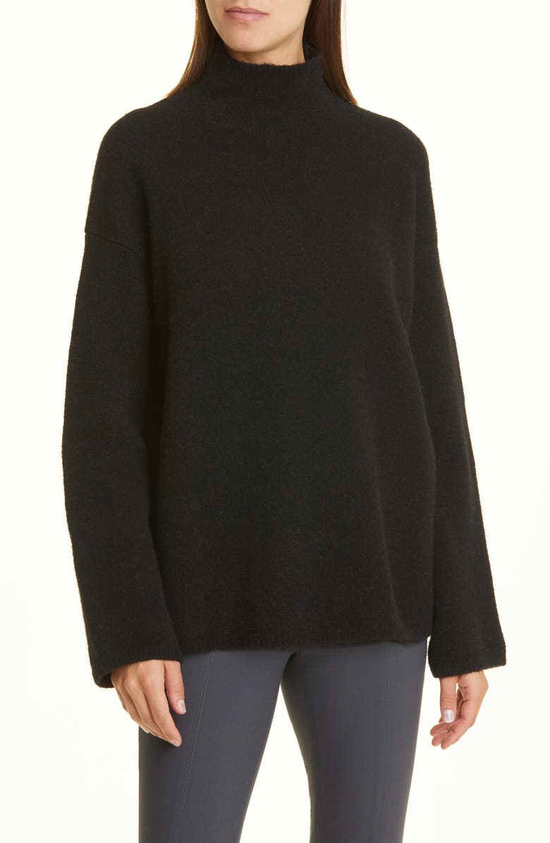 Vince Mock Neck Tunic Sweater, Main, color, 