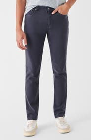 Faherty Slim Straight Leg Stretch Terry Cloth Pants