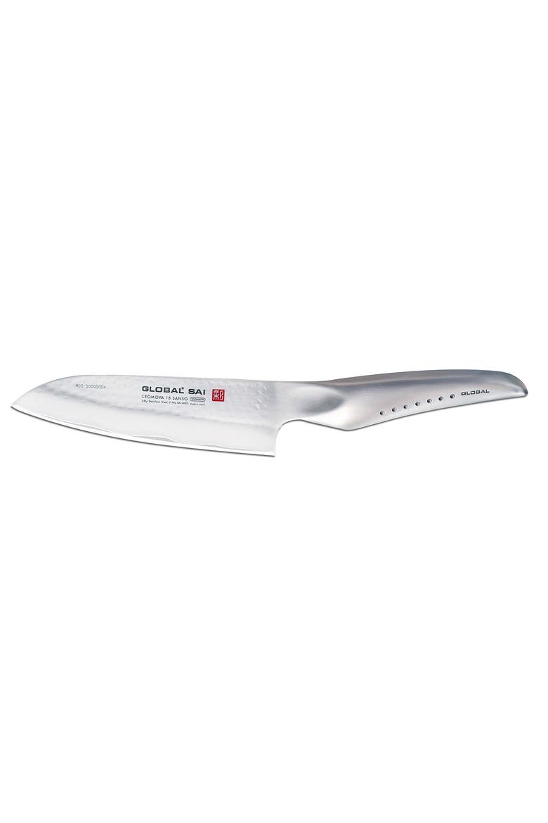 SAI-M03 5 Inch Santoku Knife, Silver, Main, color, Silver