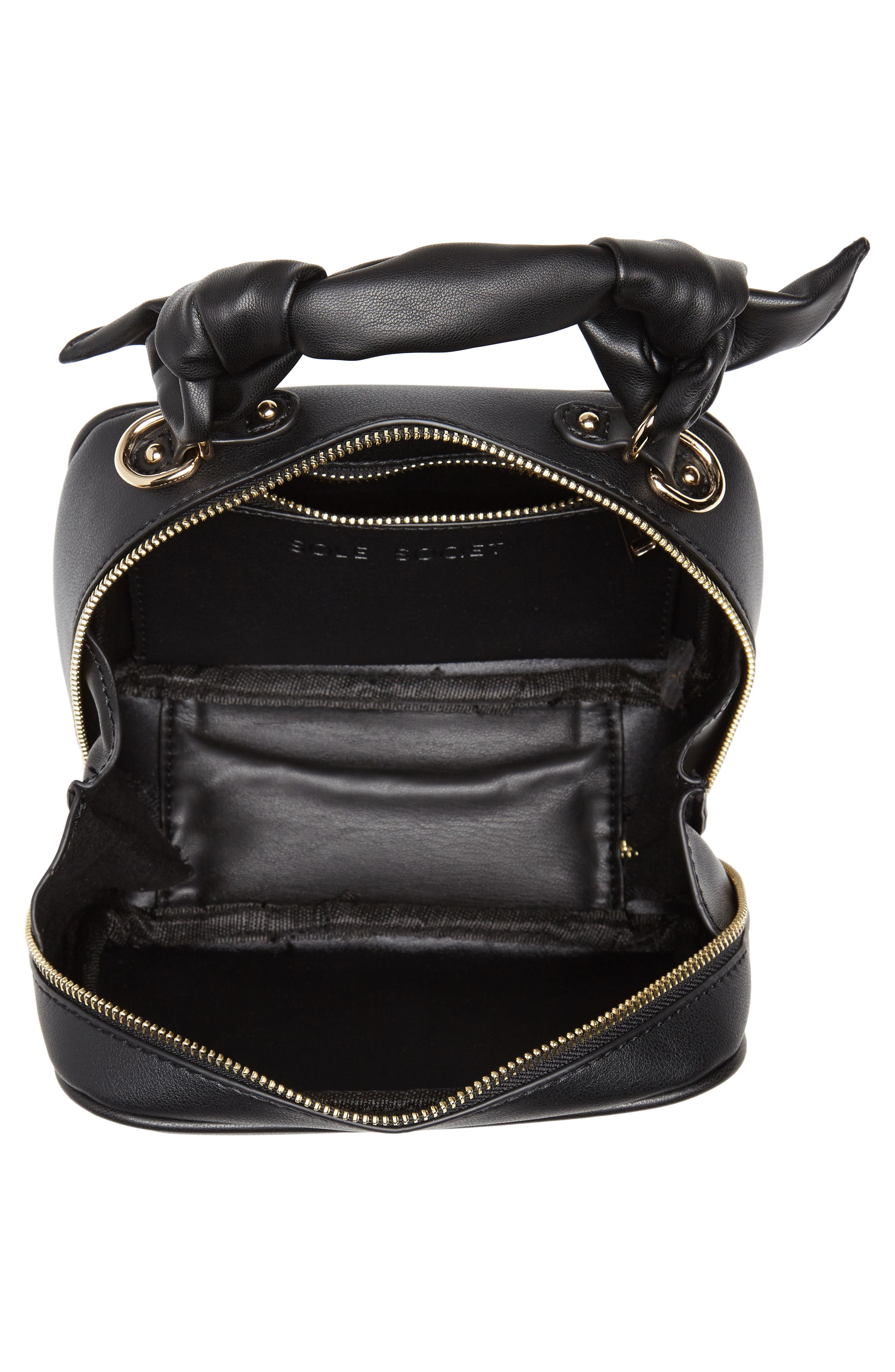 Sole Society Douga Faux Leather Crossbody Camera Bag, Alternate, color, 