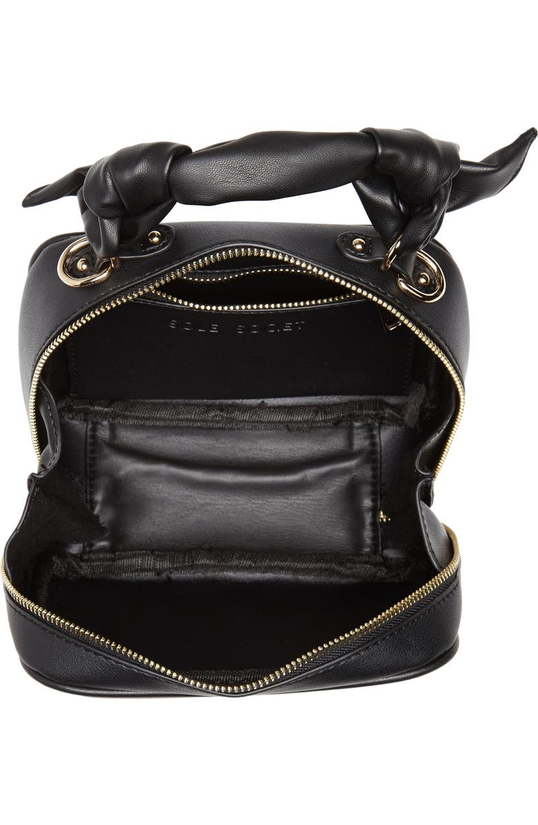 Sole Society Douga Faux Leather Crossbody Camera Bag, Alternate, color,