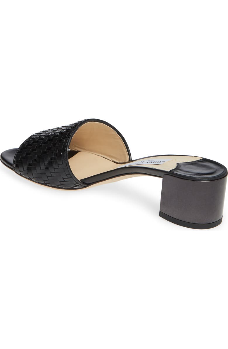 Jimmy Choo Joni Woven Slide Sandal, Alternate, color,