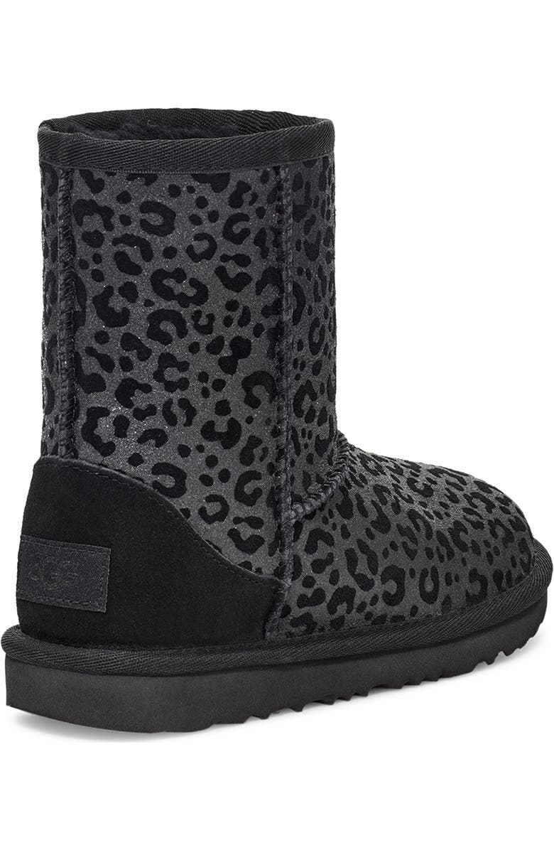 UGG<sup>®</sup> Classic II Glitter Leopard Boot, Alternate, color,