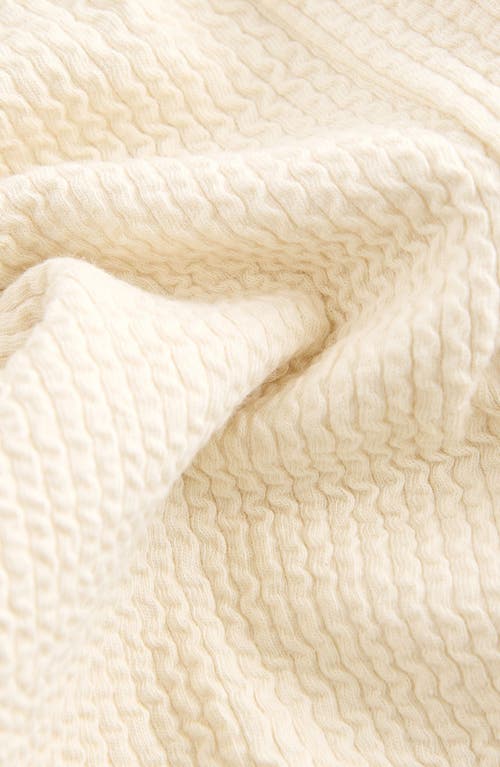 Next Kids' Knit Flare Leggings In Cream