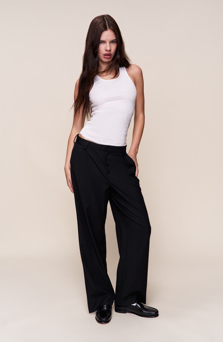 Guizio Leo Pant, Alternate, color, Black