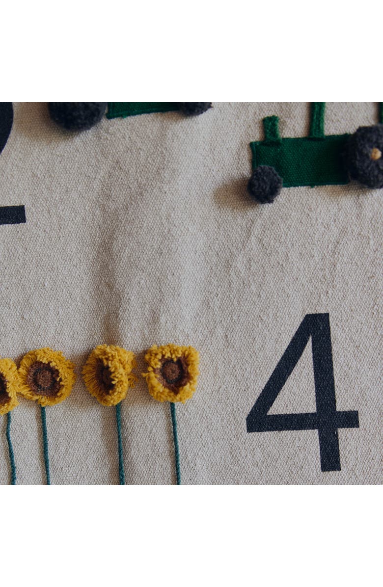 Lorena Canals Wall Hanger Farm Numbers, Alternate, color, Multicolor