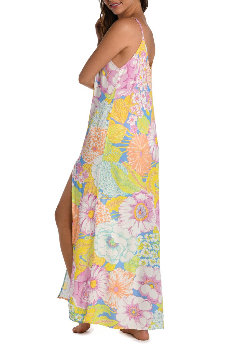 Sunshine 79 Botanical Cover-Up Maxi Dress, Alternate, color, 