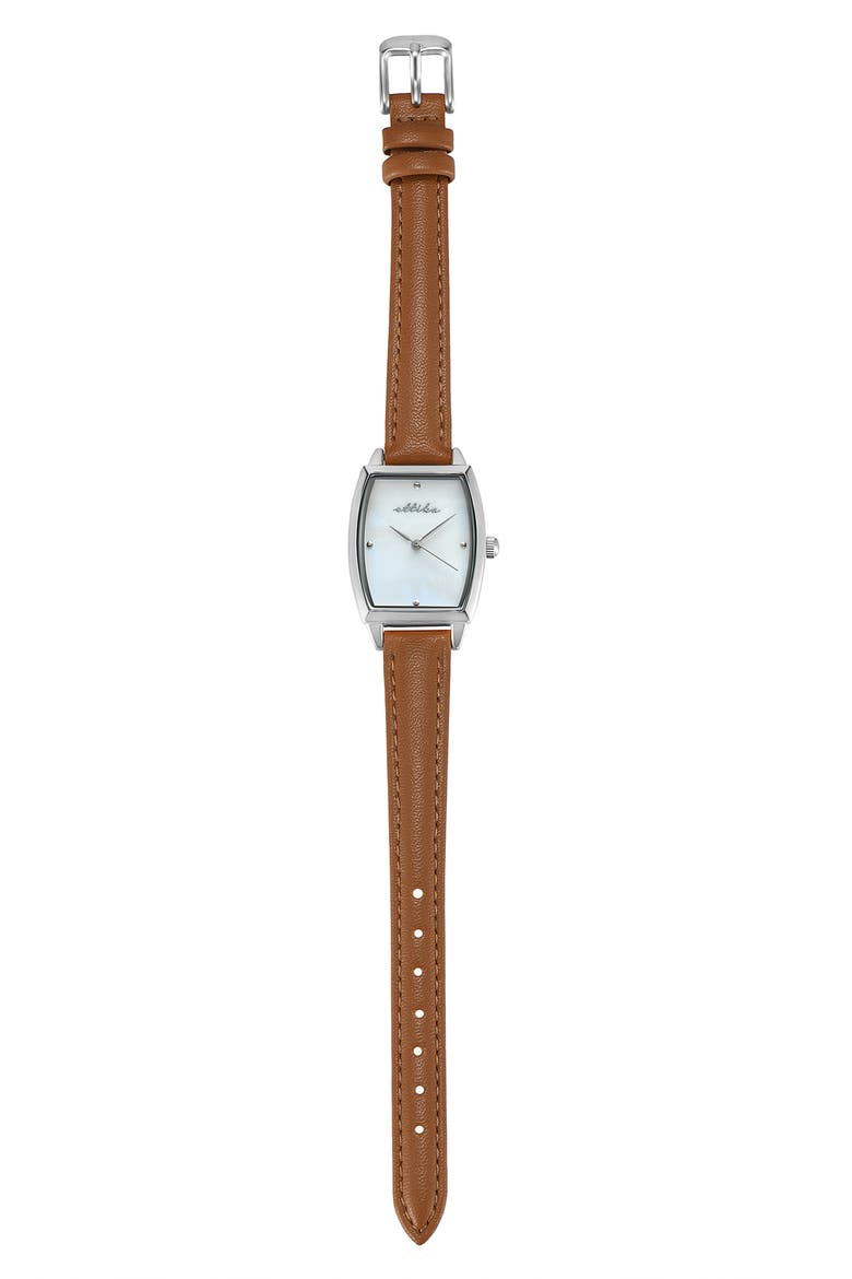 Timeless Texture Watch, Alternate, color, COGNAC AND SILVER