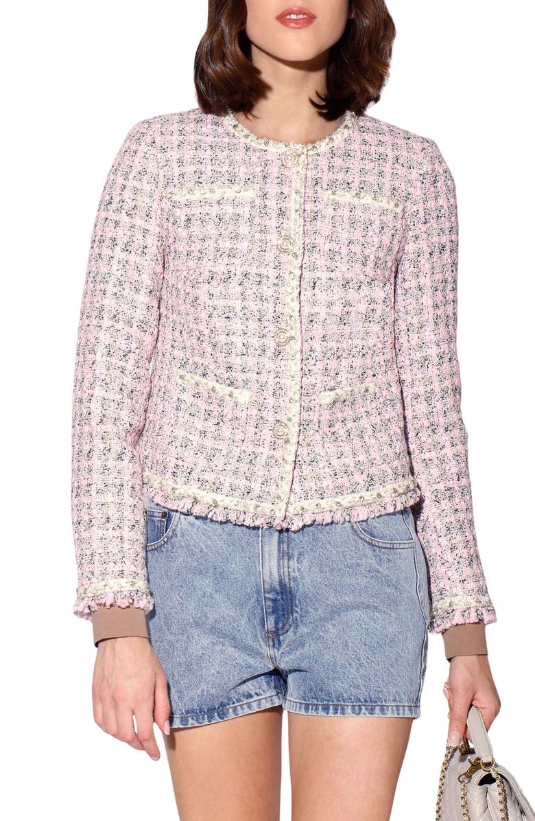 Walter Baker Farah Tweed Jacket, Main, color, Carousel Tweed