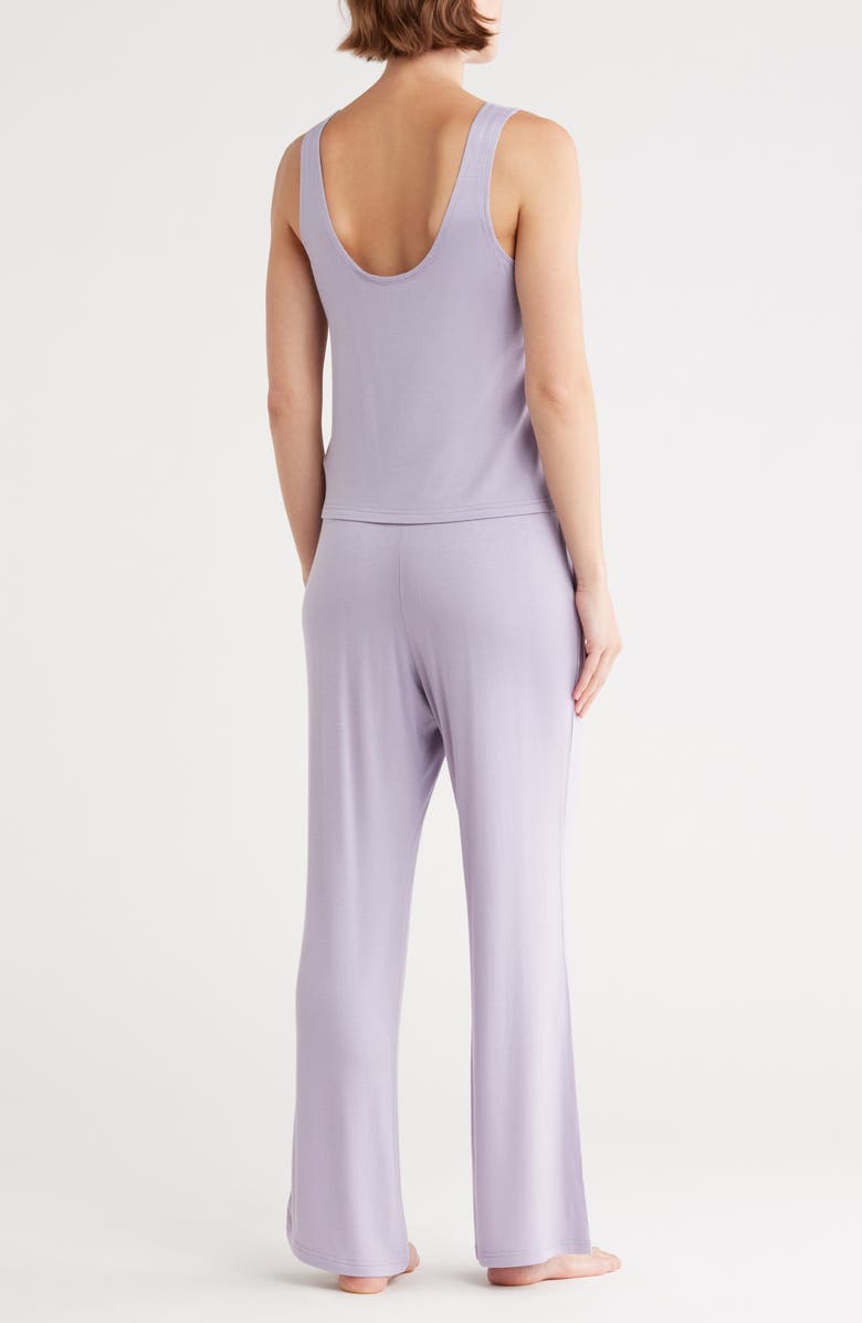Danskin Knit Pajamas, Alternate, color, Peri Iris