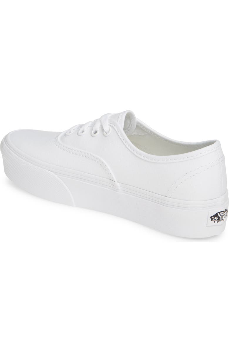 Vans Gender Inclusive Authentic Platform Sneaker, Alternate, color,