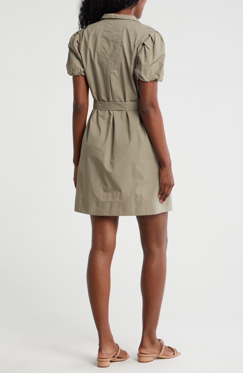 Tommy Bahama Oceana Puff Sleeve Cotton Poplin Dress, Alternate, color,