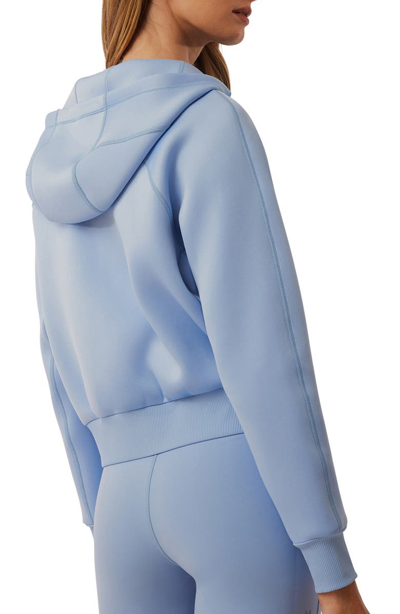 Greyson Kristina Full Zip Hoodie, Alternate, color, Wolf Blue