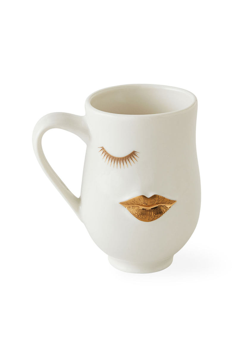 Jonathan Adler Gilded Mr. & Mrs. Muse Mug, Alternate, color,