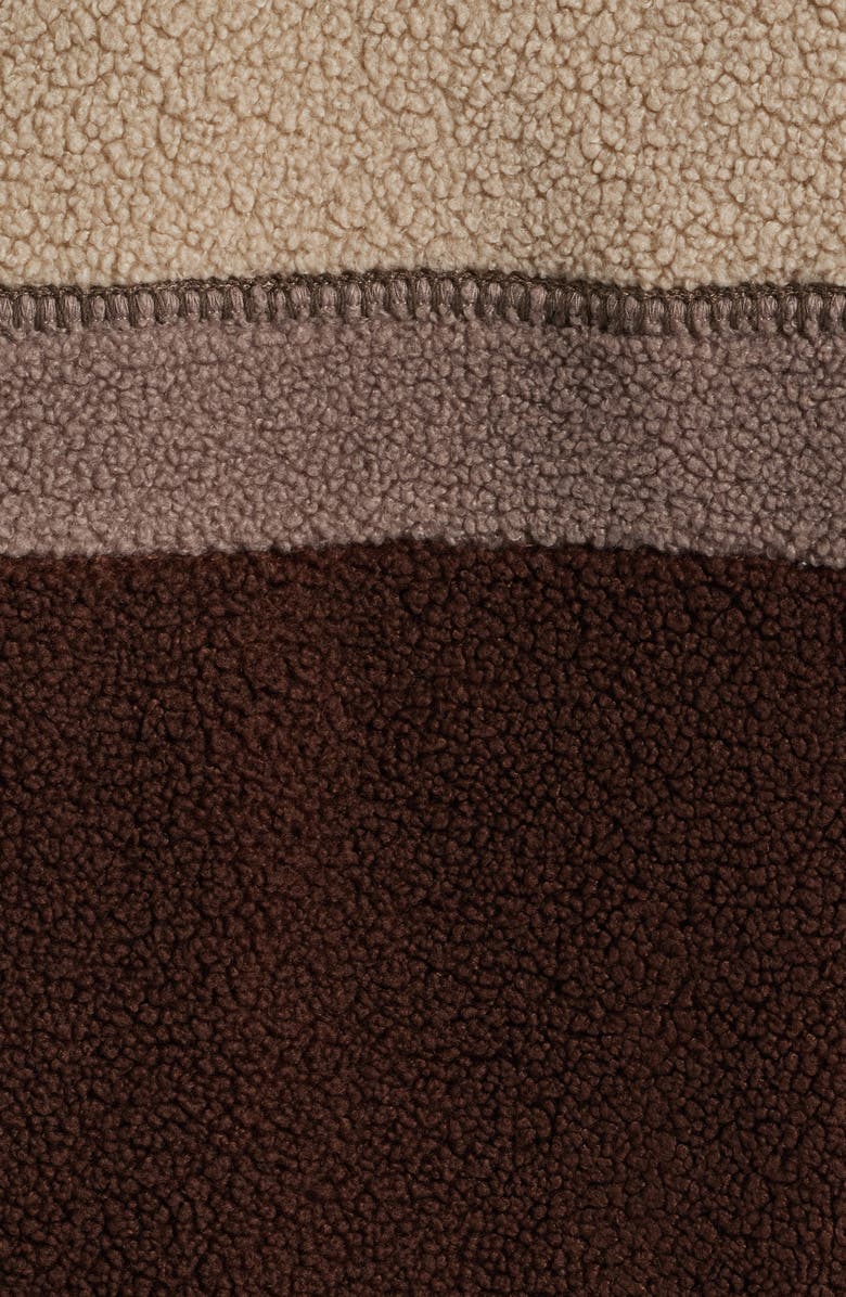 UGG<sup>®</sup> Lachlan UGGfluff Shirt Jacket, Alternate, color, Cola Multi