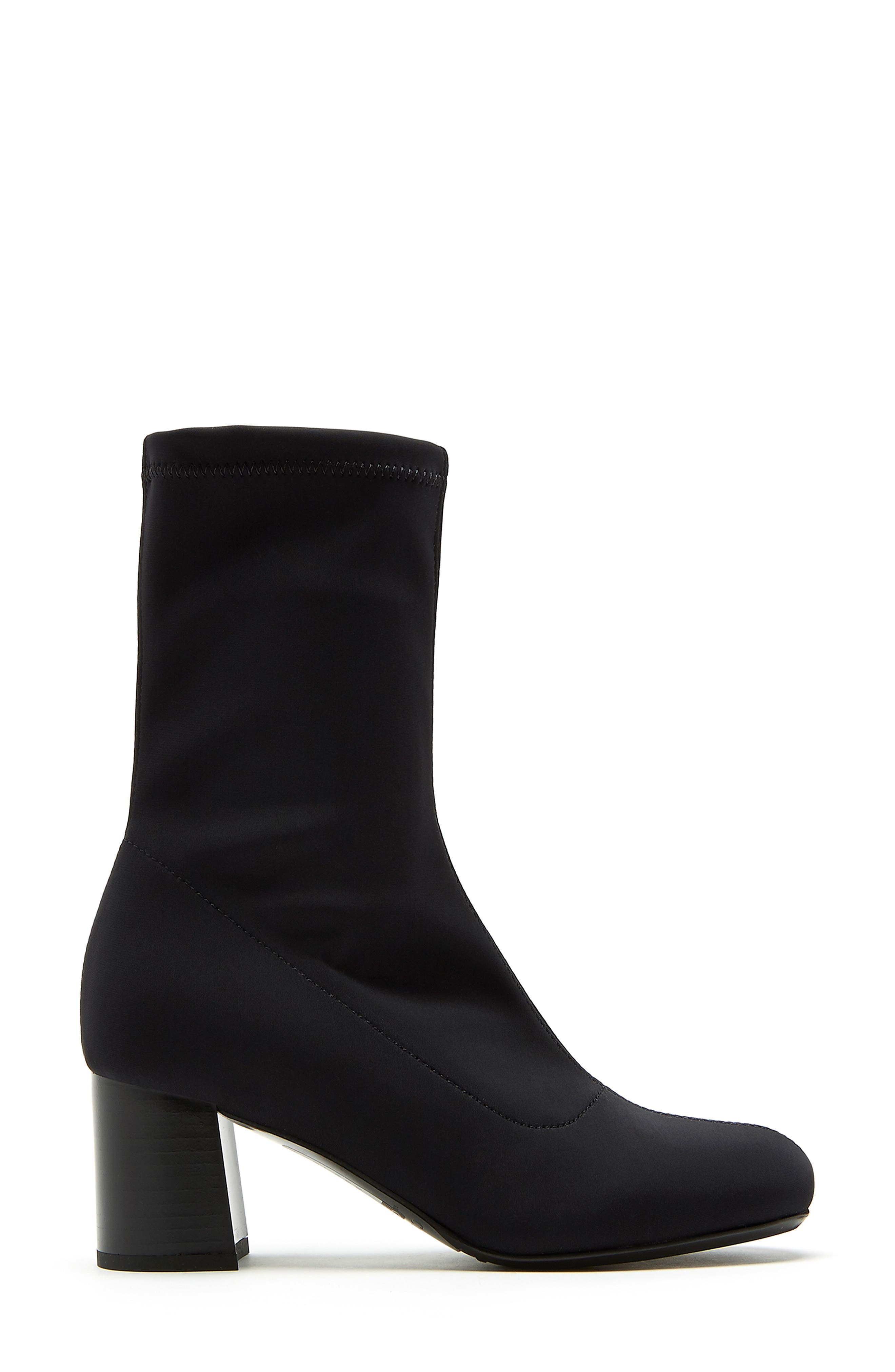 La Canadienne Liz Block Heel Boot, Alternate, color, Black