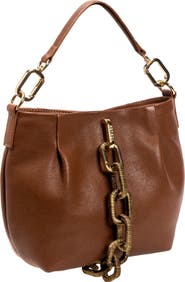 Serena Uziyel Catena Camello Small Shoulder Pouch