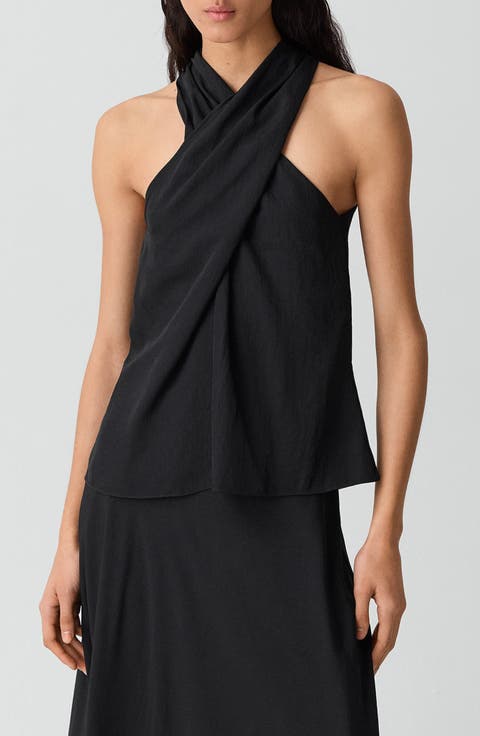 Front Twist Sleeveless Top