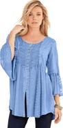 Roaman's Taylor Acid Wash Big Shirt