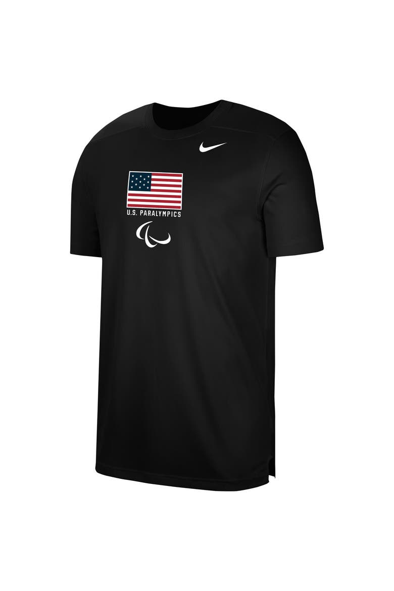 Men's Nike Black Team USA UV Coach T-Shirt, Alternate, color, Black