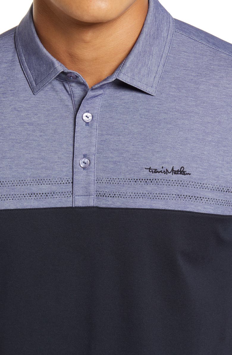 TravisMathew Old Fashioned Colorblock Piqué Polo, Alternate, color, 