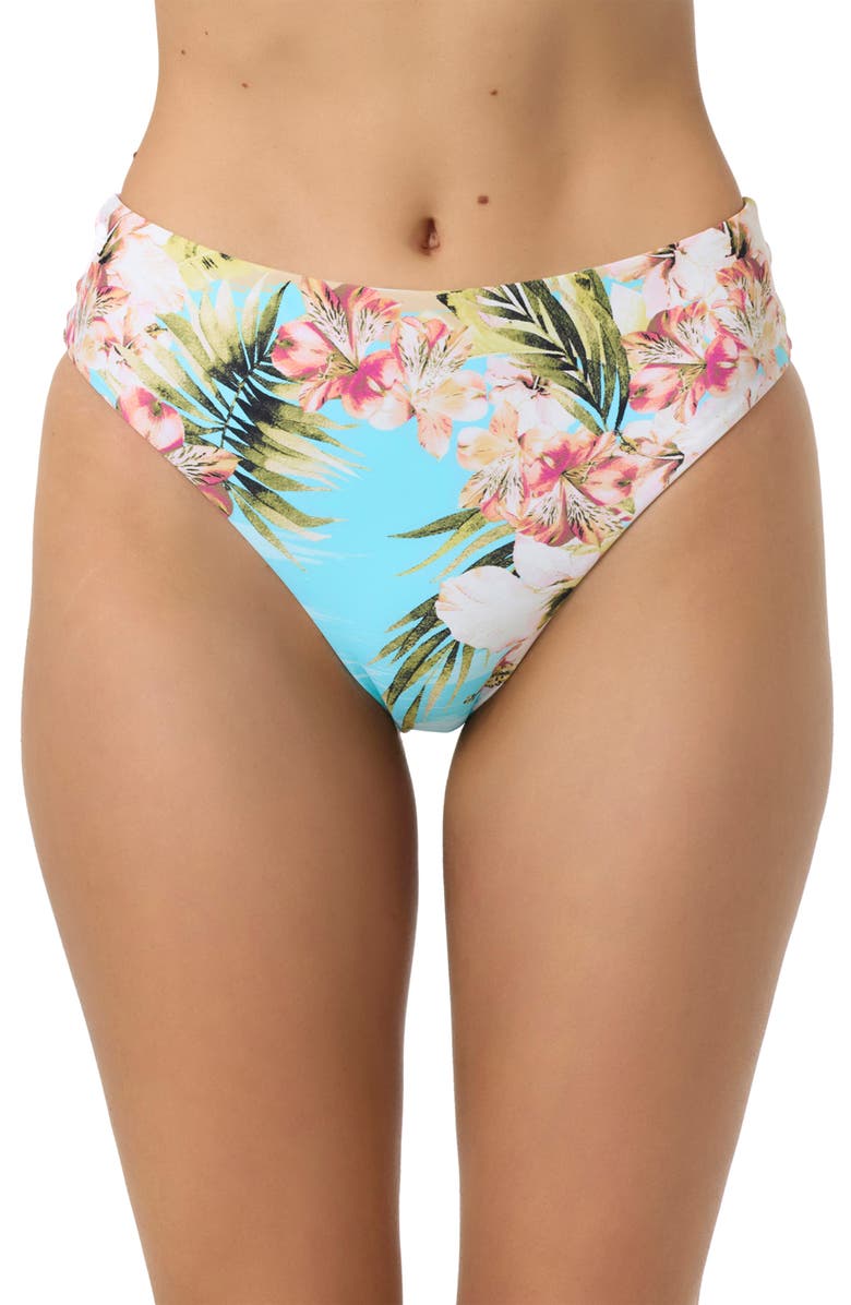 O'Neill Islands Tropic Bikini Bottoms, Main, color, Blue Radiance