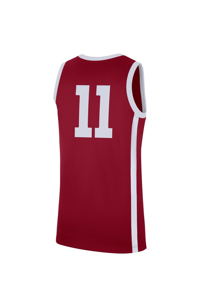 Jordan Brand Men's Jordan Brand Crimson Oklahoma Sooners Replica Jersey, Alternate, color, Crimson