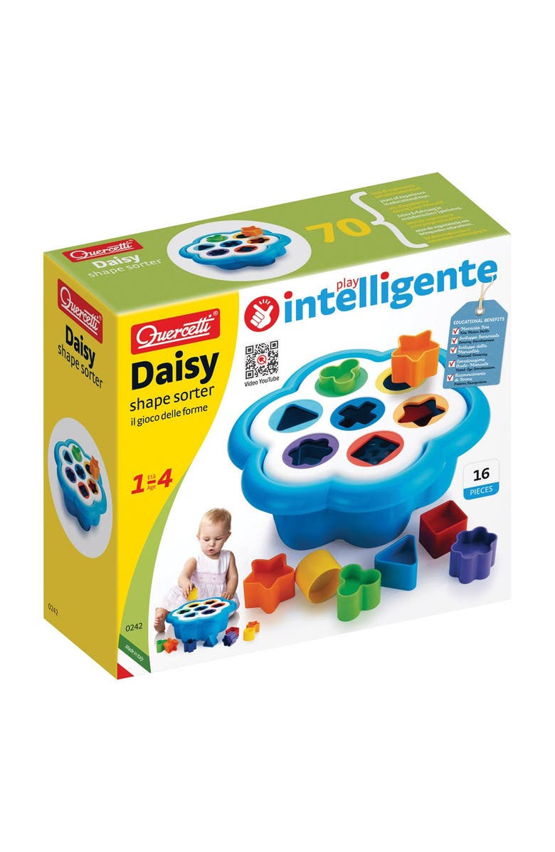 Quercetti Daisy Shape Sorter, Alternate, color, Multicolor